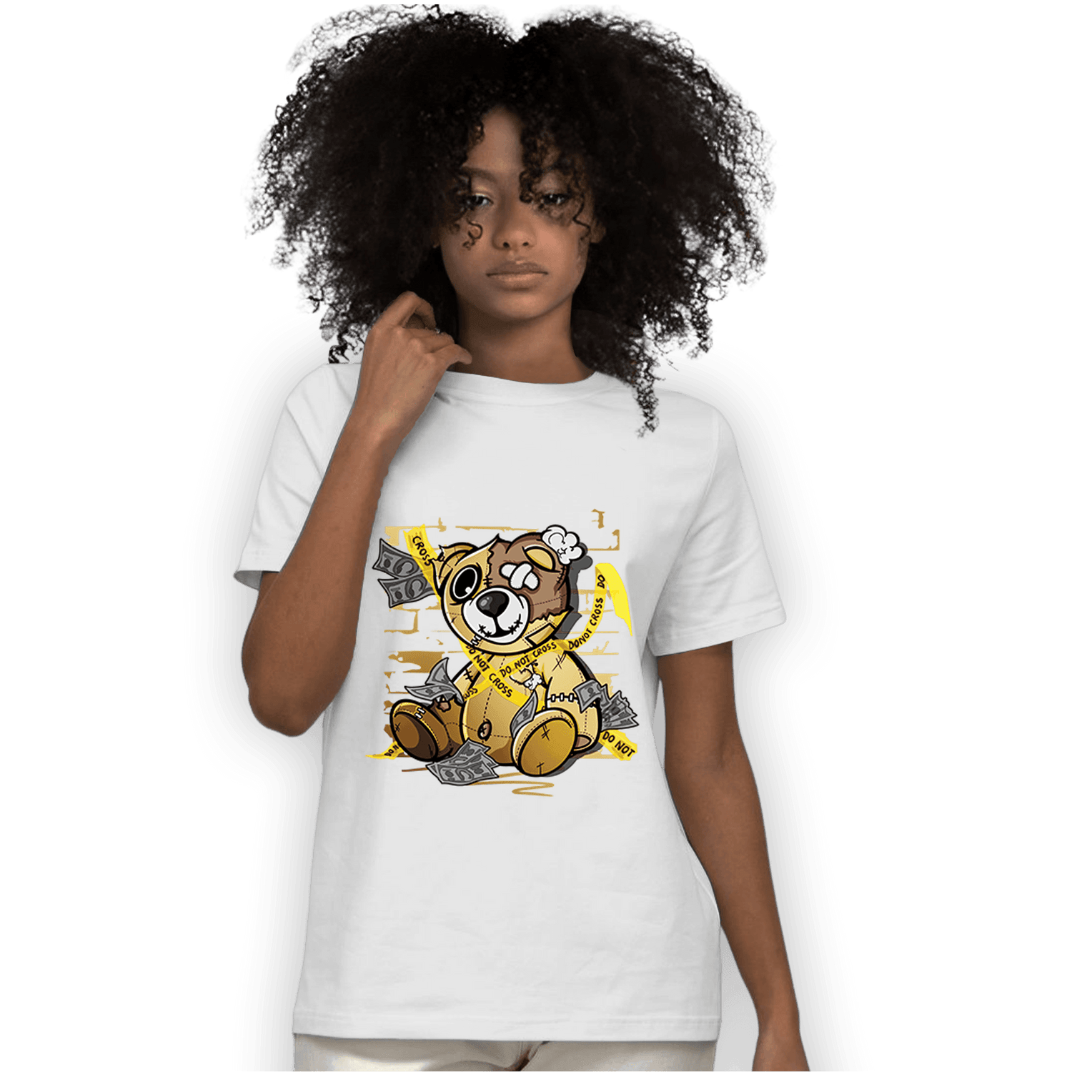 High OG Metallic Gold 1s T Shirt Match Money BER - NastyJamz