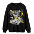 Retro High OG Black White 1s Sweatshirt Match Money BER - NastyJamz