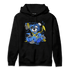 University Blue Toe 1s Hoodie Match Money BER - NastyJamz
