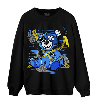 University Blue Toe 1s Sweatshirt Match Money BER - NastyJamz
