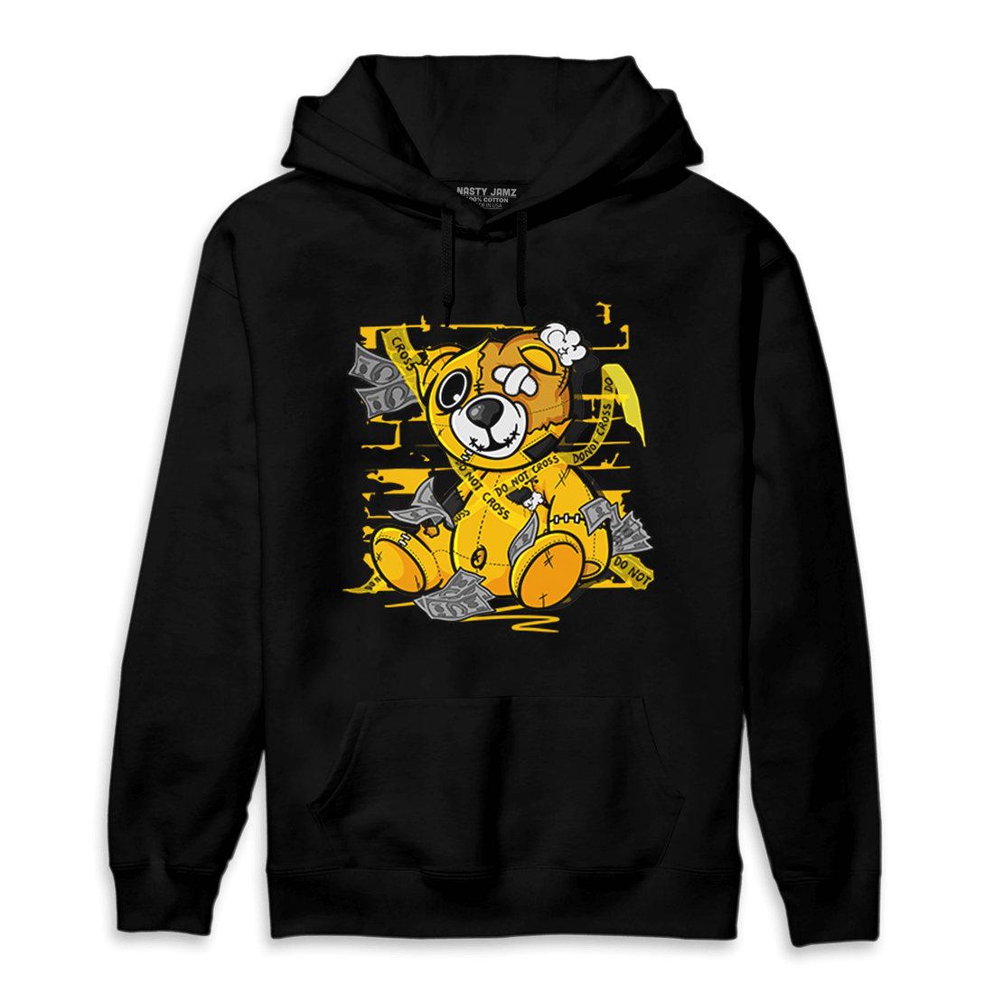 Yellow Ochre 1s Hoodie Match Money BER - NastyJamz