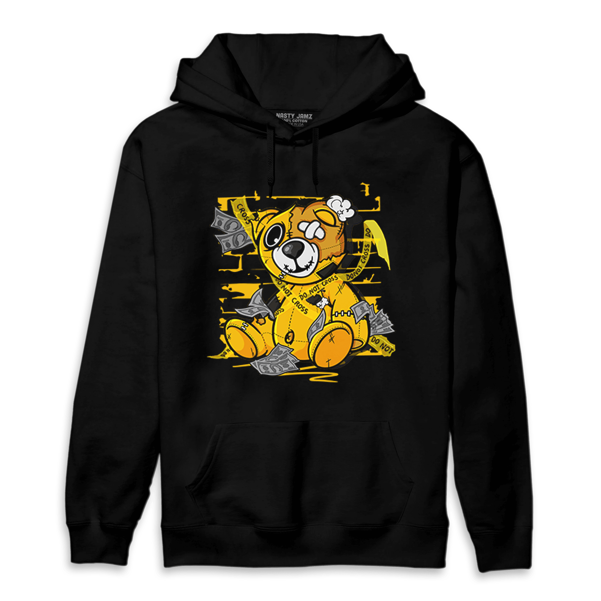 Yellow Ochre 1s Hoodie Match Money BER - NastyJamz