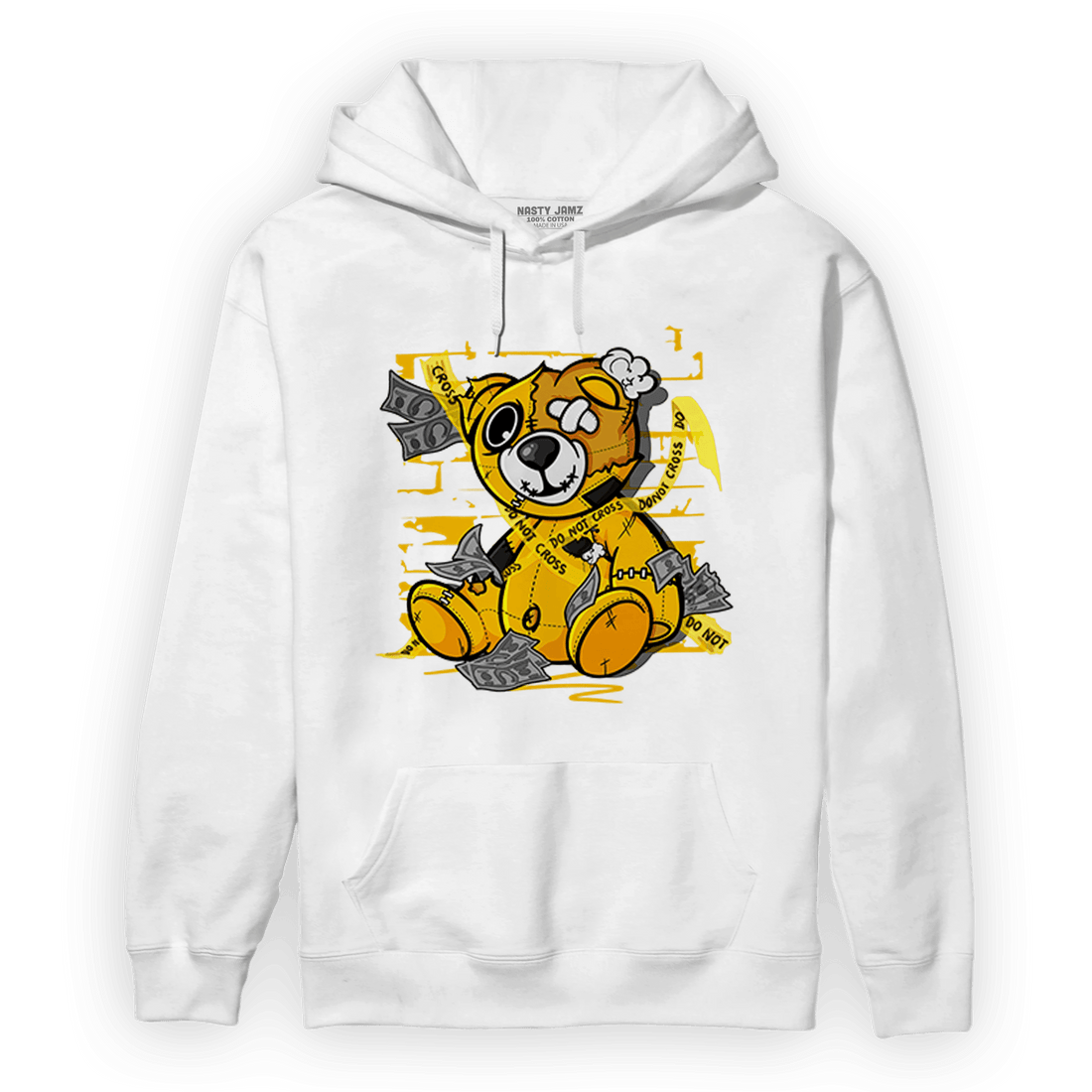 Yellow Ochre 1s Hoodie Match Money BER - NastyJamz