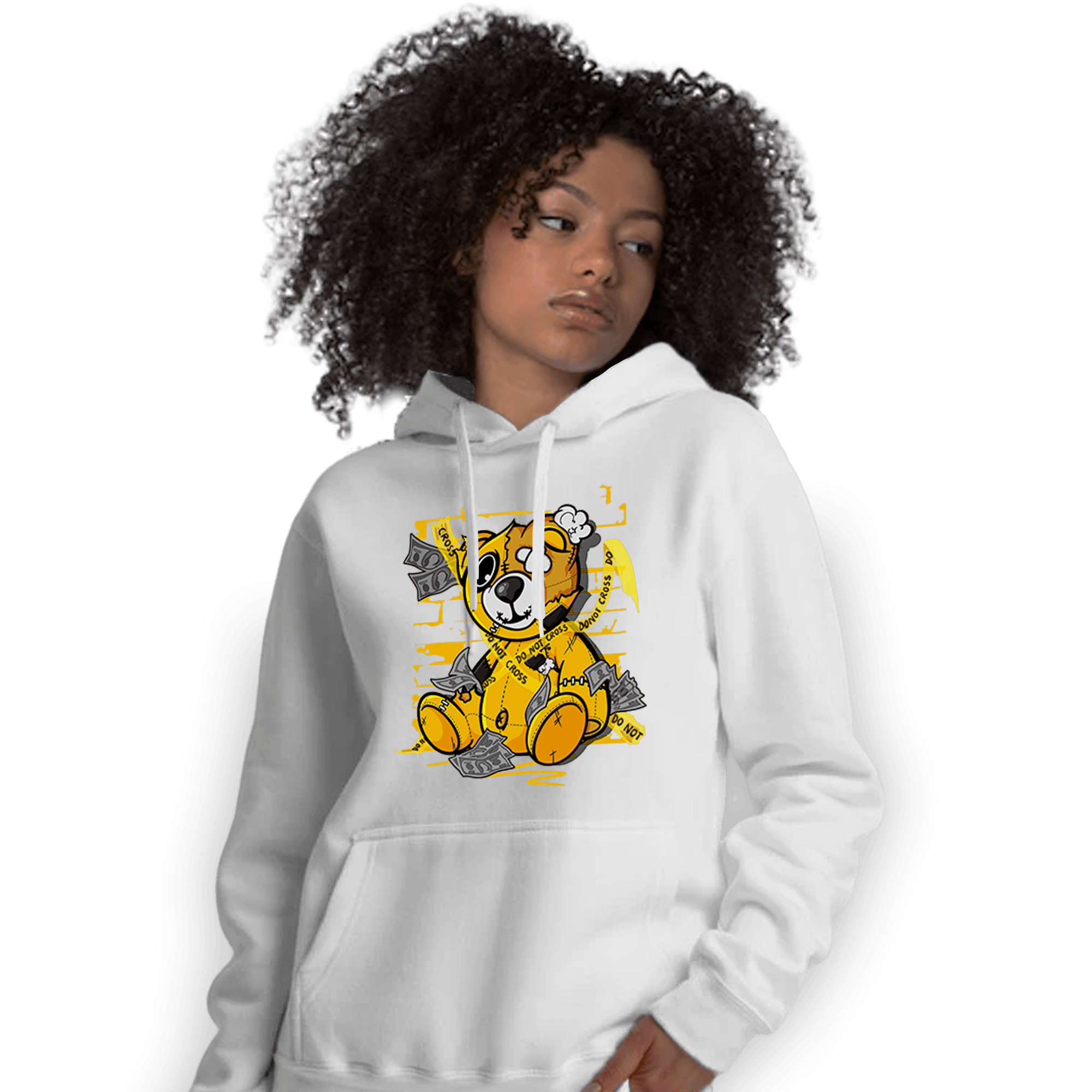 Yellow Ochre 1s Hoodie Match Money BER - NastyJamz