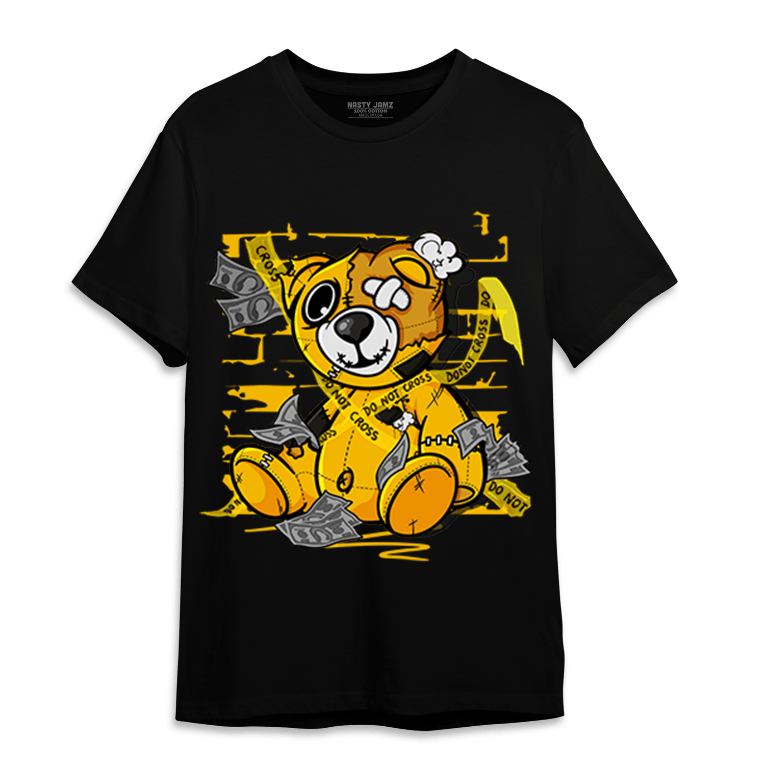 Yellow Ochre 1s T Shirt Match Money BER - NastyJamz