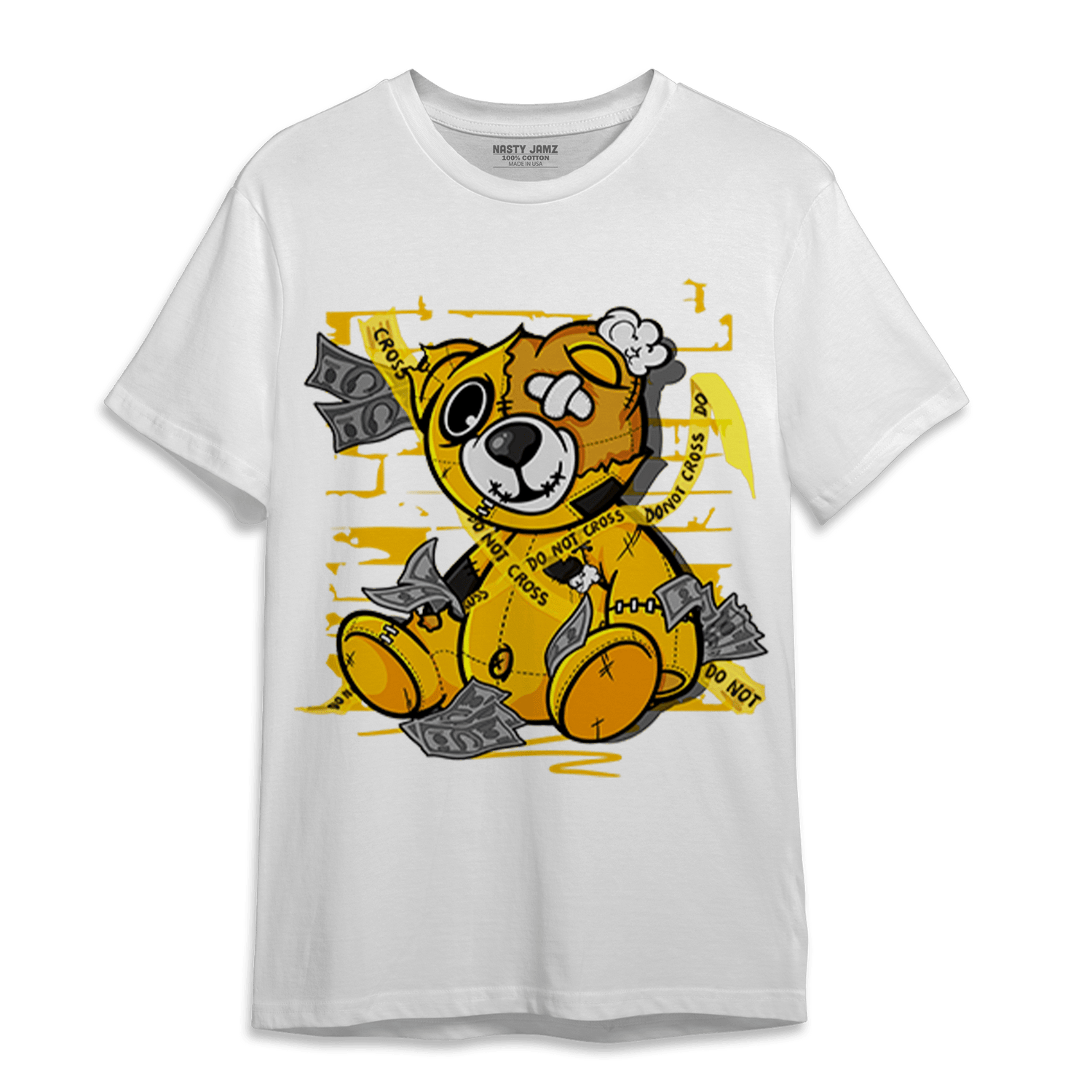 Yellow Ochre 1s T Shirt Match Money BER - NastyJamz