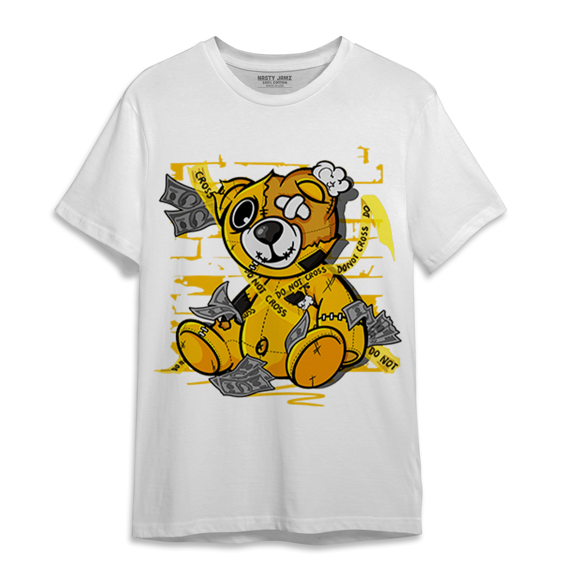 Yellow Ochre 1s T Shirt Match Money BER - NastyJamz