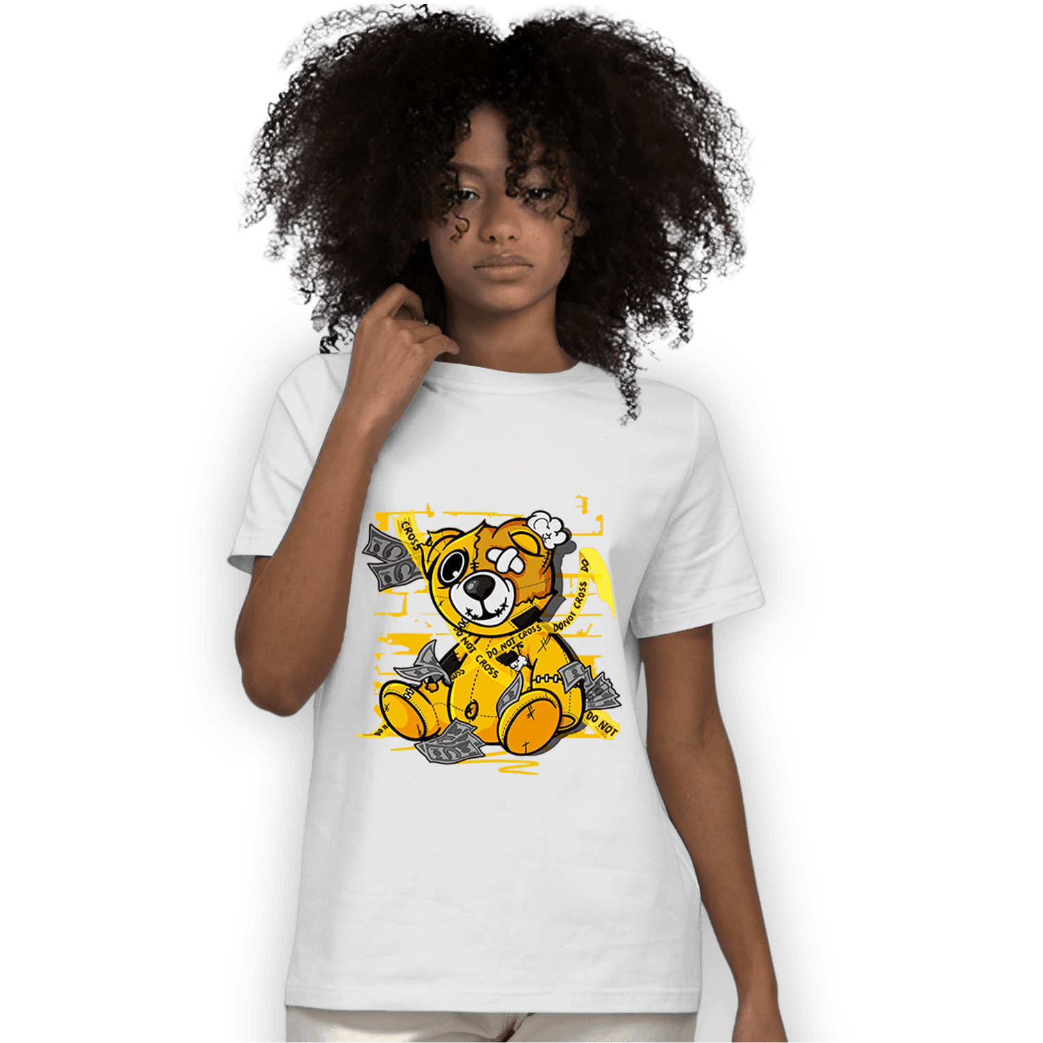 Yellow Ochre 1s T Shirt Match Money BER - NastyJamz