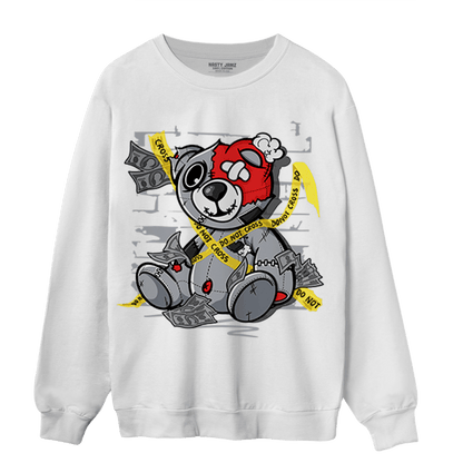 Bred Reimagined 4s Sweatshirt Match Money BER - NastyJamz