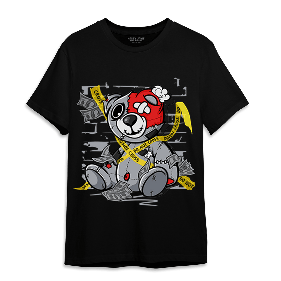 Bred Reimagined 4s T Shirt Match Money BER - NastyJamz
