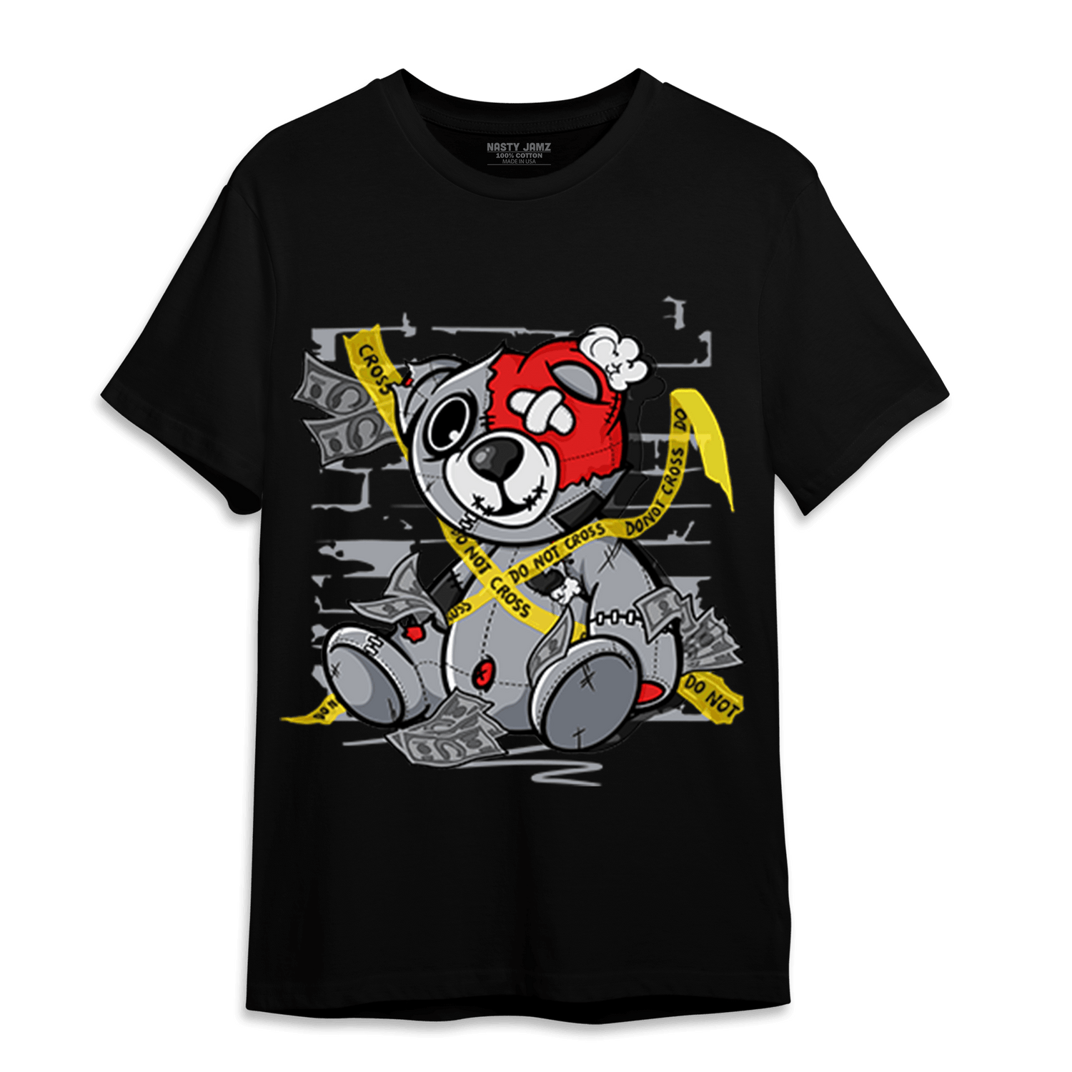 Bred Reimagined 4s T Shirt Match Money BER - NastyJamz