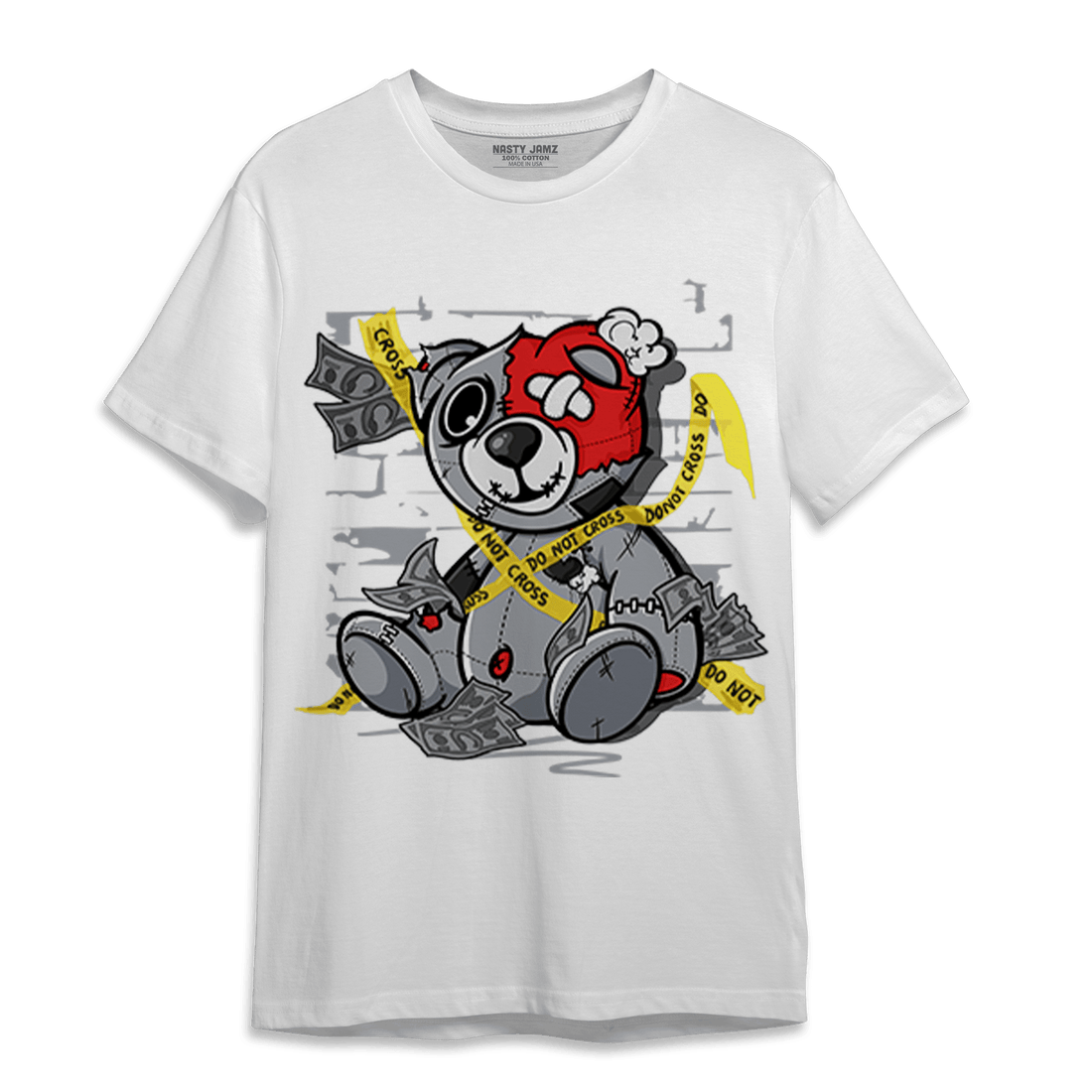 Bred Reimagined 4s T Shirt Match Money BER - NastyJamz