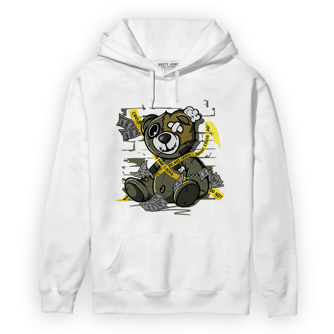 SE Craft Medium Olive 4s Hoodie Match Money BER - NastyJamz