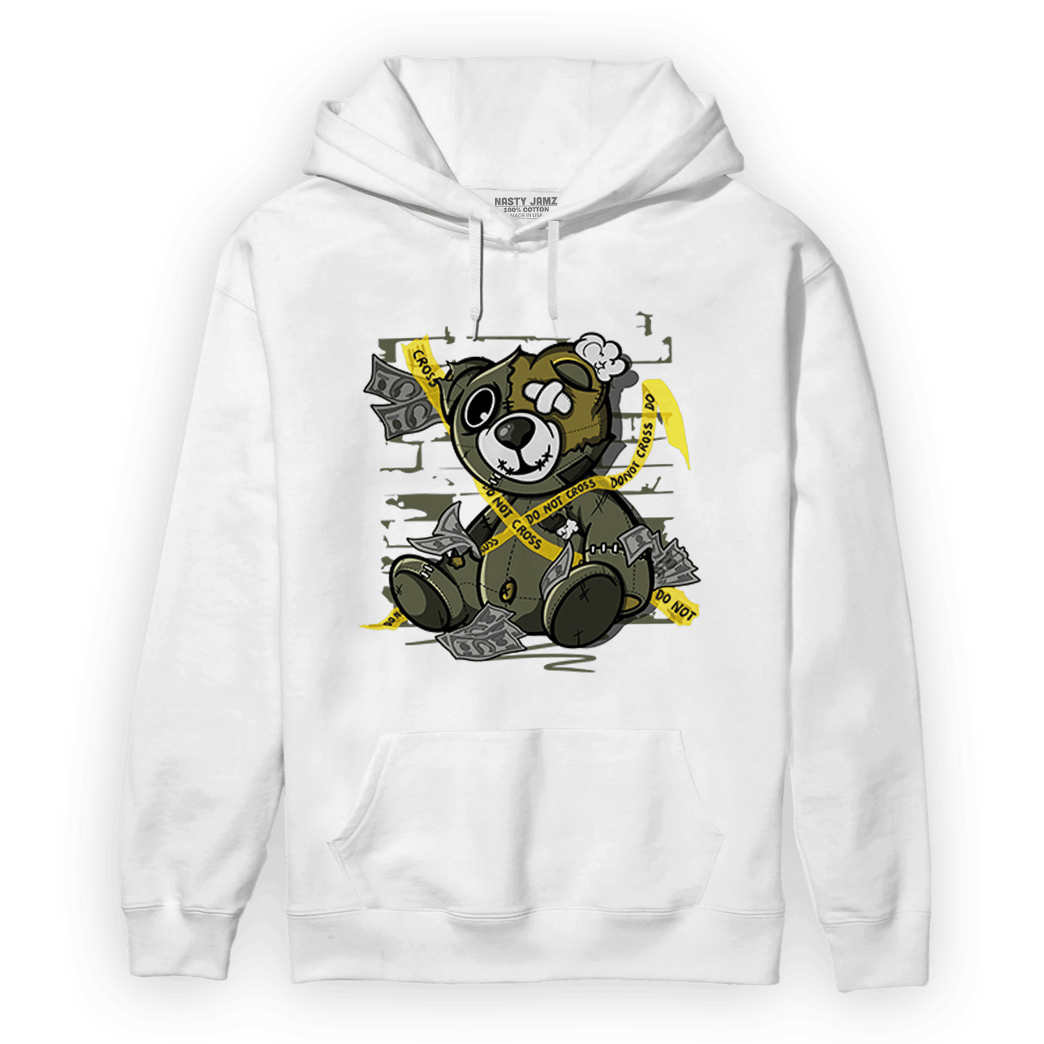SE Craft Medium Olive 4s Hoodie Match Money BER - NastyJamz