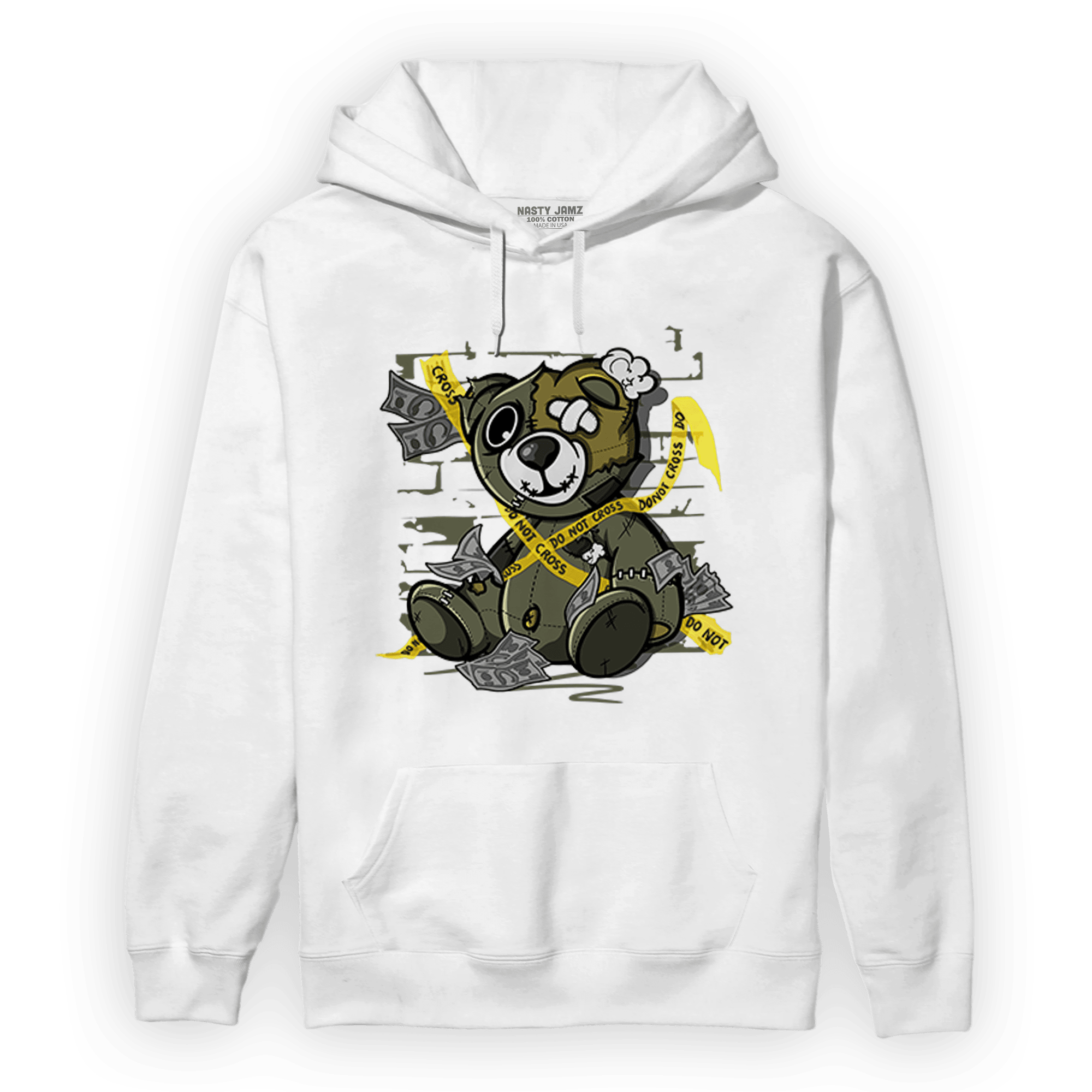 SE Craft Medium Olive 4s Hoodie Match Money BER - NastyJamz