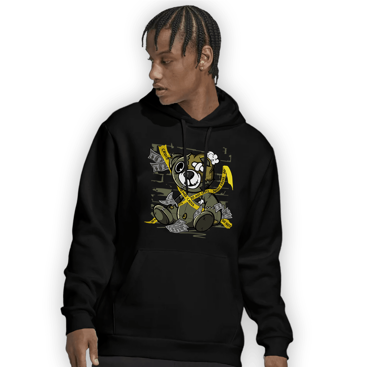 SE Craft Medium Olive 4s Hoodie Match Money BER - NastyJamz
