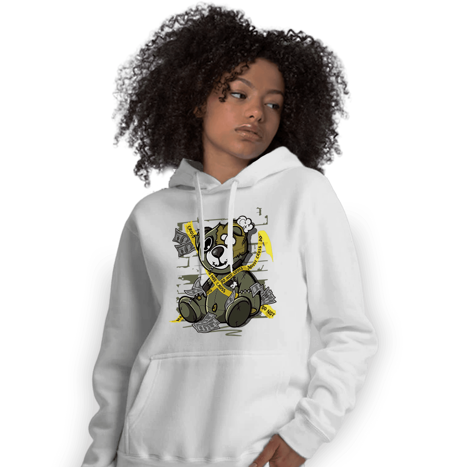 SE Craft Medium Olive 4s Hoodie Match Money BER - NastyJamz