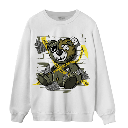 SE Craft Medium Olive 4s Sweatshirt Match Money BER - NastyJamz