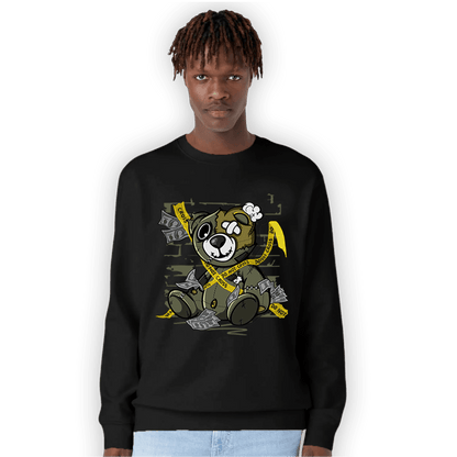 SE Craft Medium Olive 4s Sweatshirt Match Money BER - NastyJamz