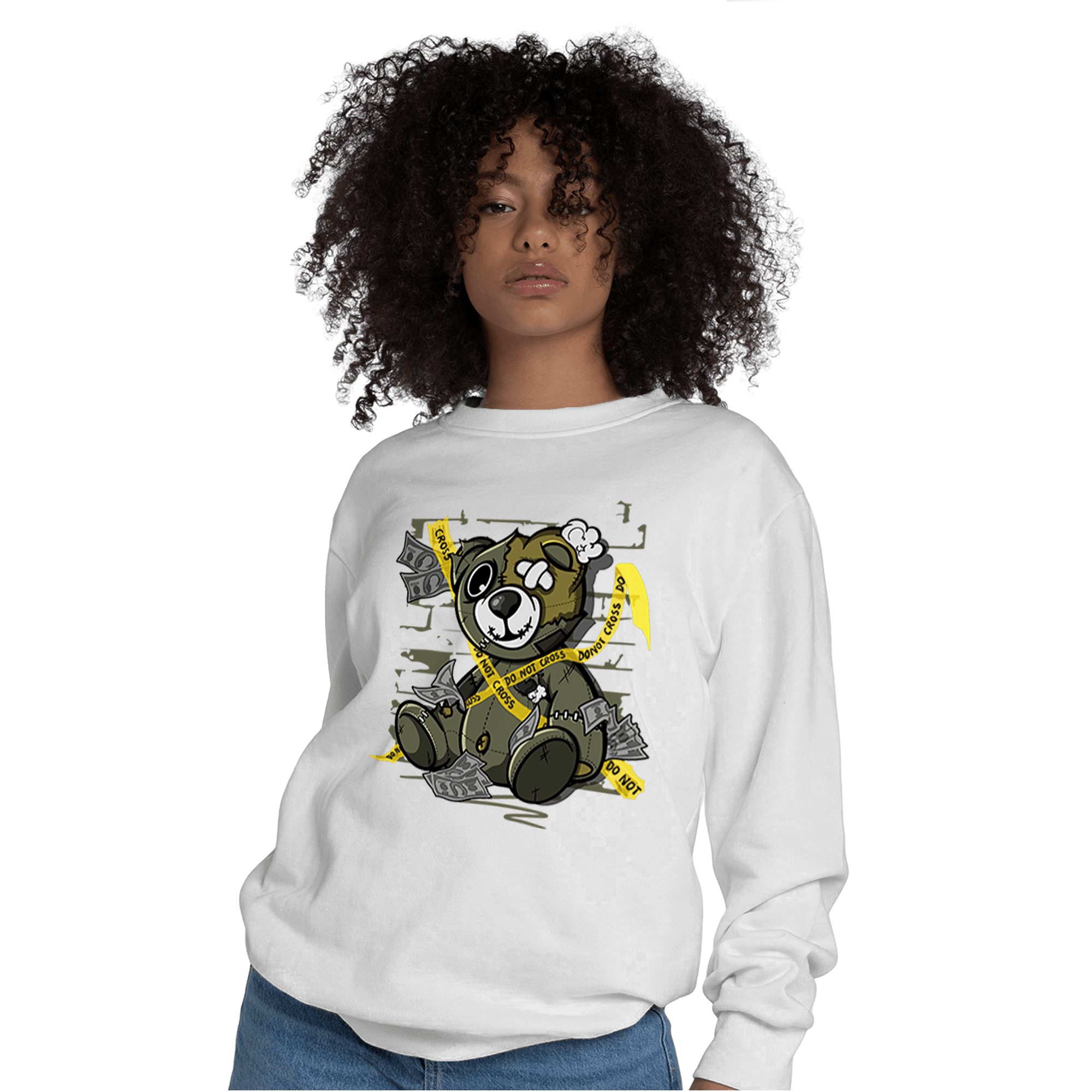 SE Craft Medium Olive 4s Sweatshirt Match Money BER - NastyJamz