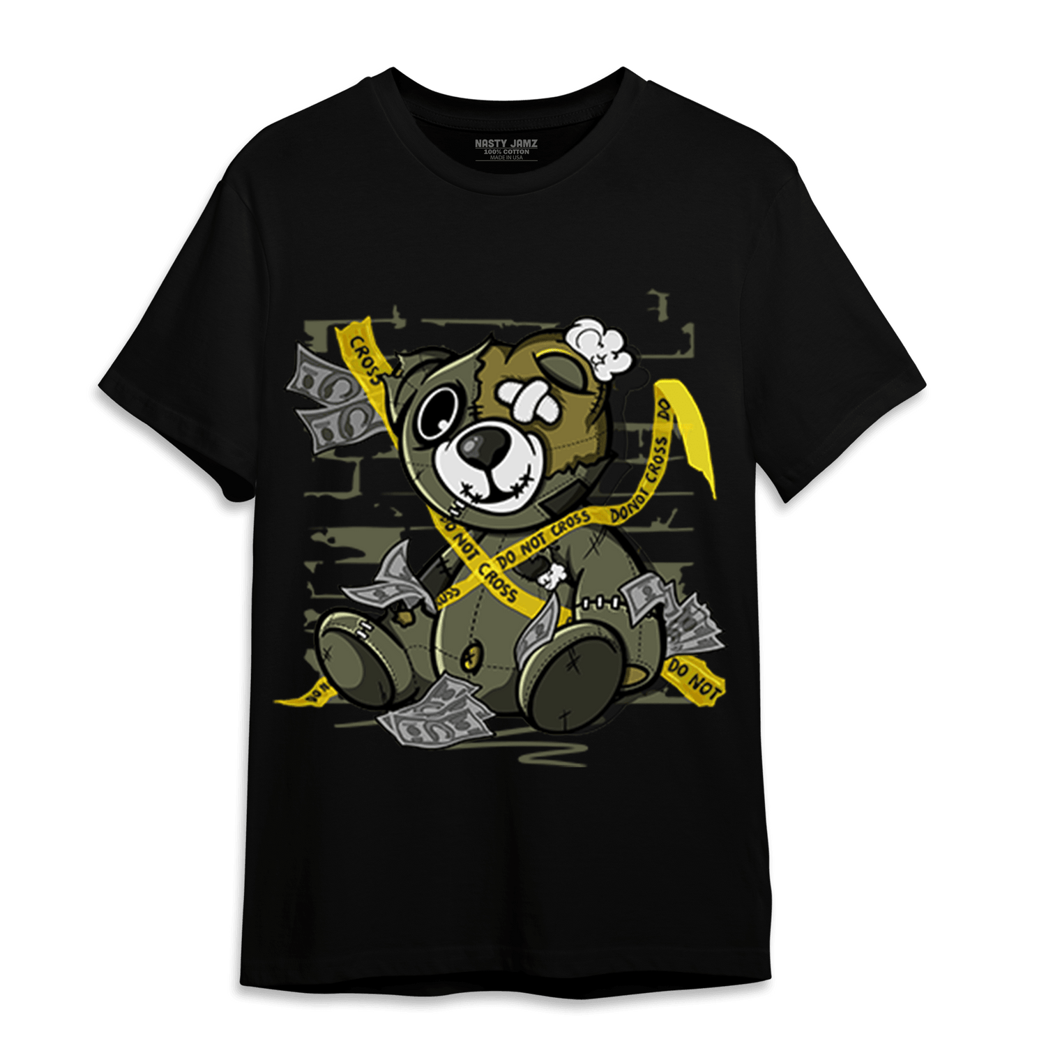 SE Craft Medium Olive 4s T Shirt Match Money BER - NastyJamz