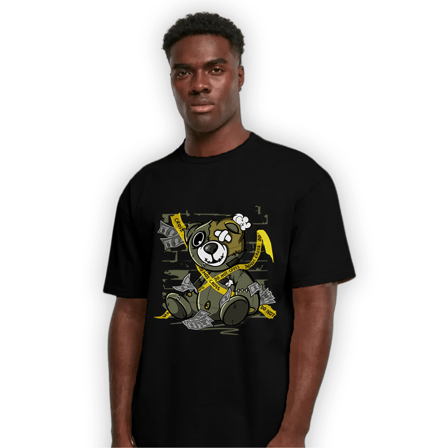 SE Craft Medium Olive 4s T Shirt Match Money BER - NastyJamz