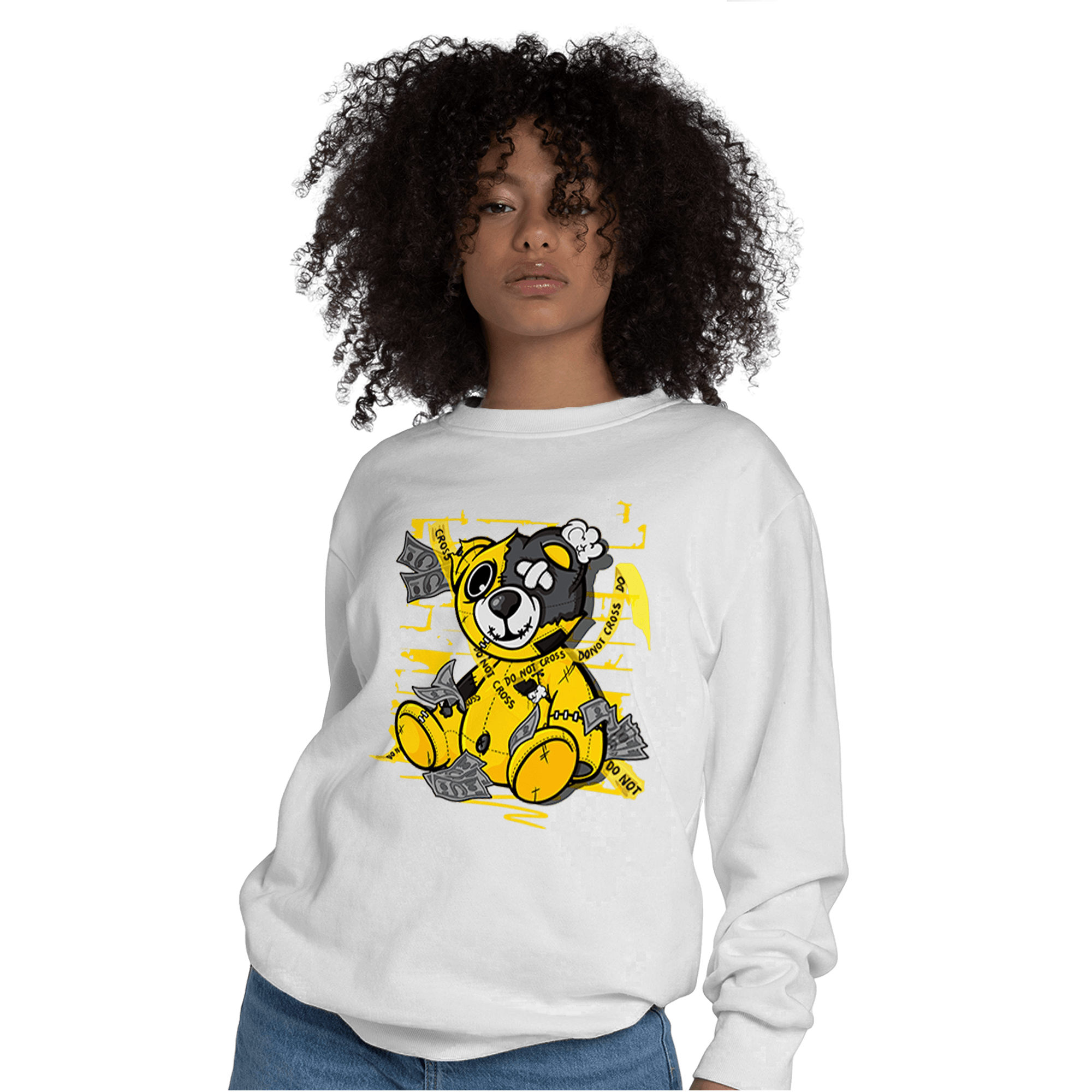 Thunder 4s Sweatshirt Match Money BER - NastyJamz