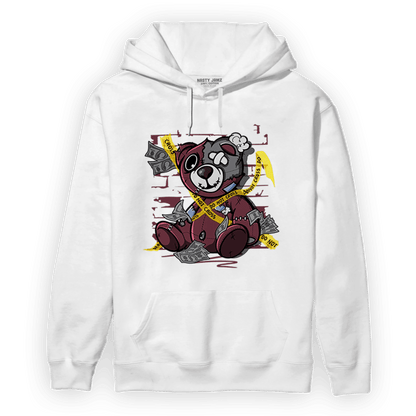 Burgundy 5s Hoodie Match Money BER - NastyJamz