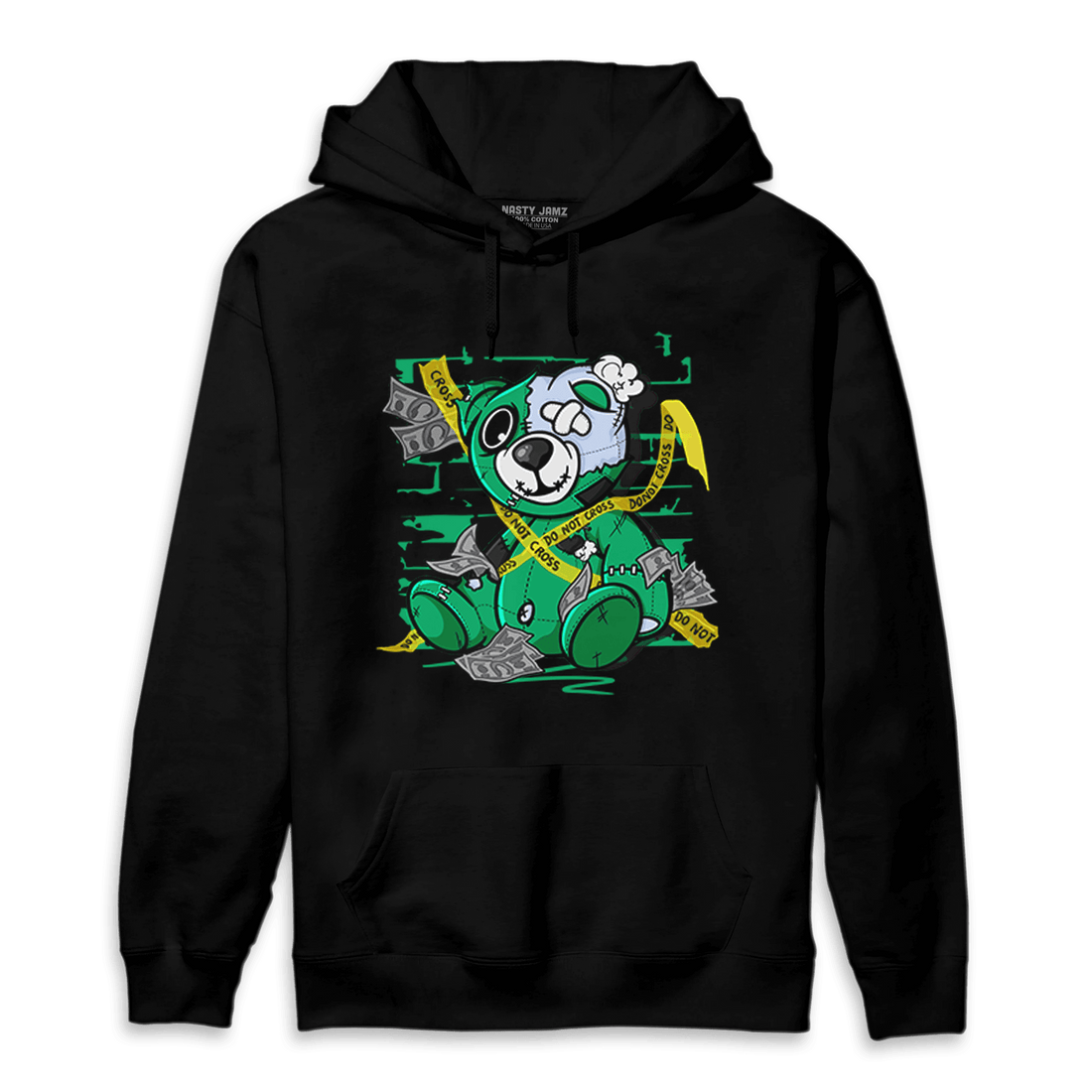 Lucky Green 5s Hoodie Match Money BER - NastyJamz