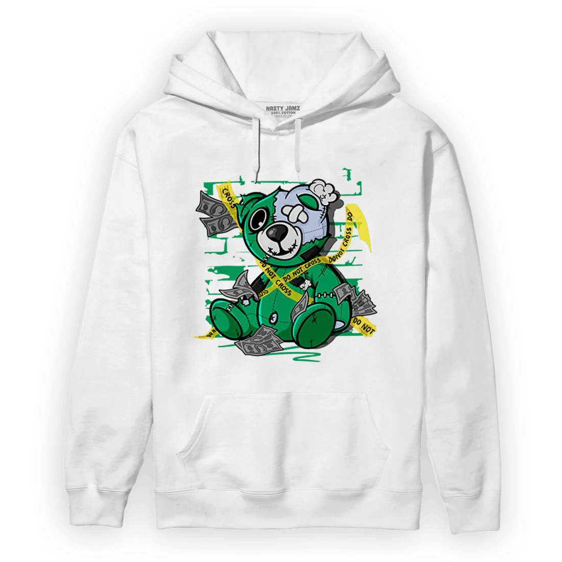 Lucky Green 5s Hoodie Match Money BER - NastyJamz