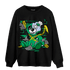 Lucky Green 5s Sweatshirt Match Money BER - NastyJamz