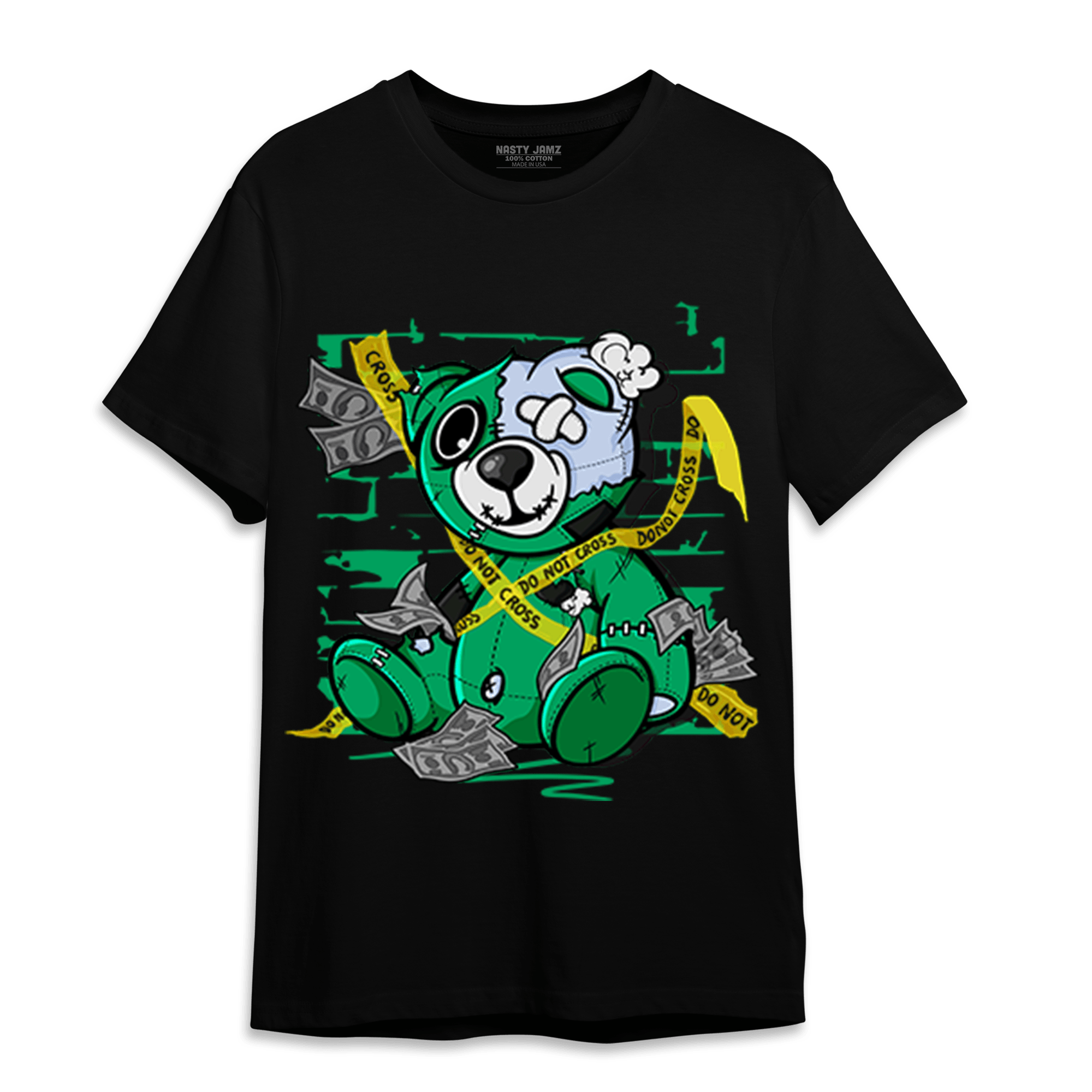 Lucky Green 5s T Shirt Match Money BER - NastyJamz