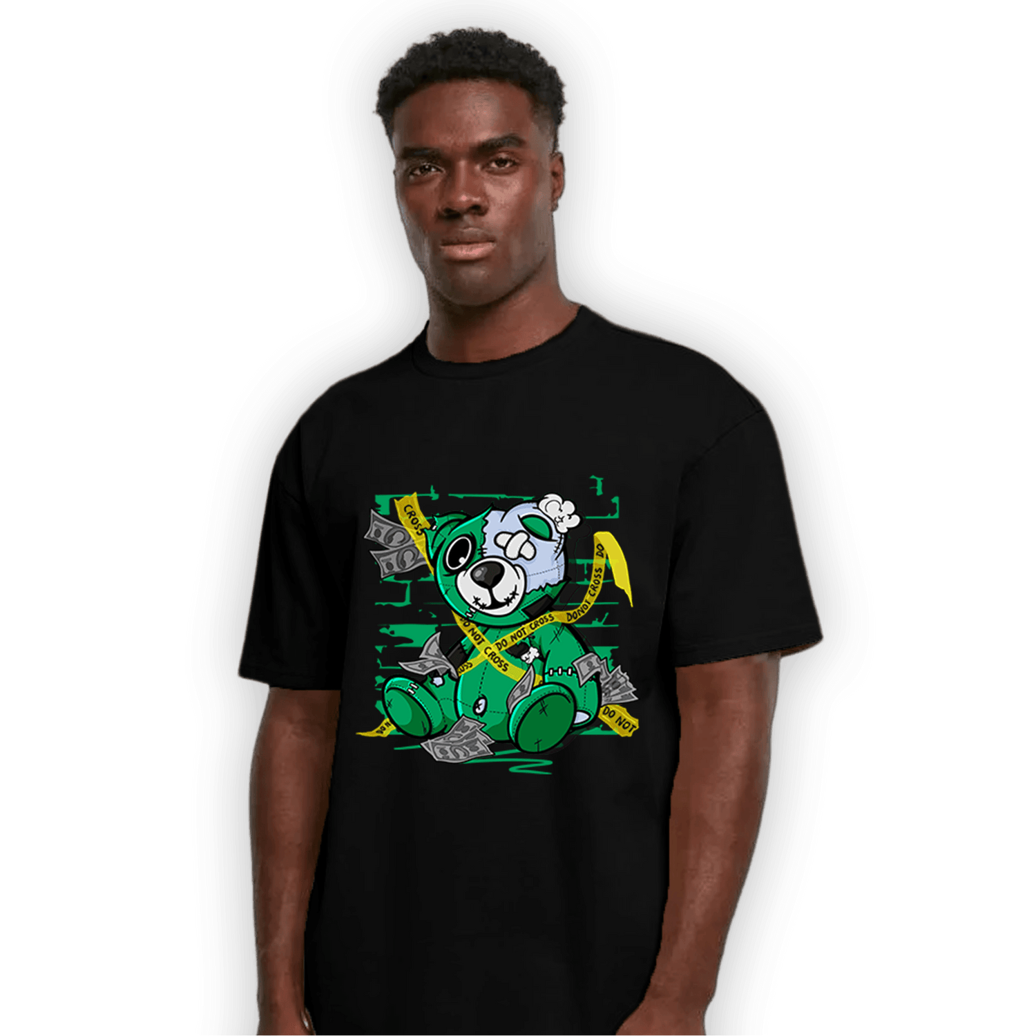 Lucky Green 5s T Shirt Match Money BER - NastyJamz