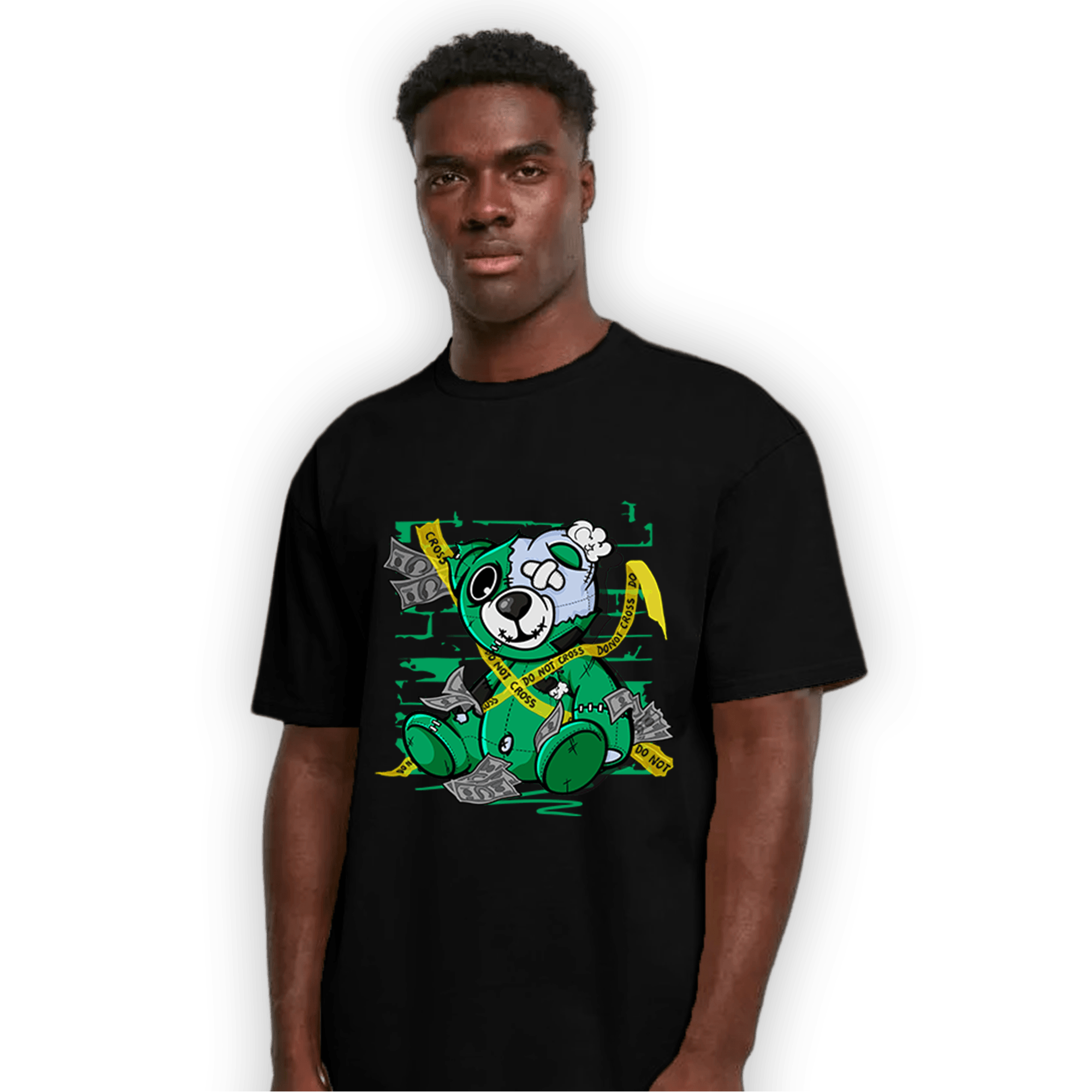 Lucky Green 5s T Shirt Match Money BER - NastyJamz