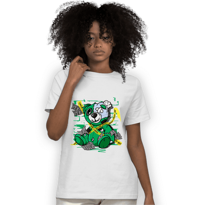 Lucky Green 5s T Shirt Match Money BER - NastyJamz