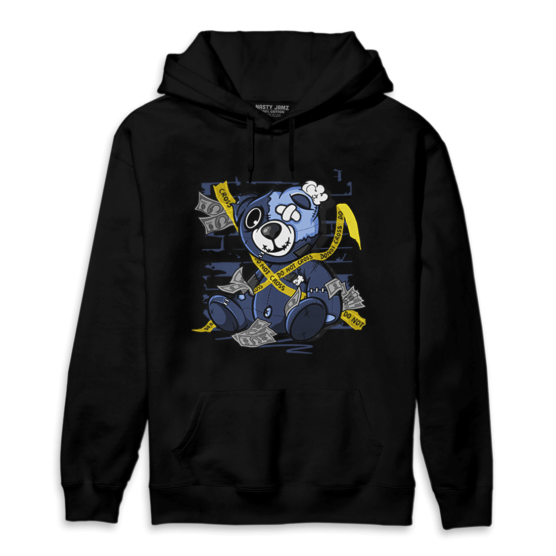 Midnight Navy 5s Hoodie Match Money BER - NastyJamz