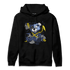 Midnight Navy 5s Hoodie Match Money BER - NastyJamz