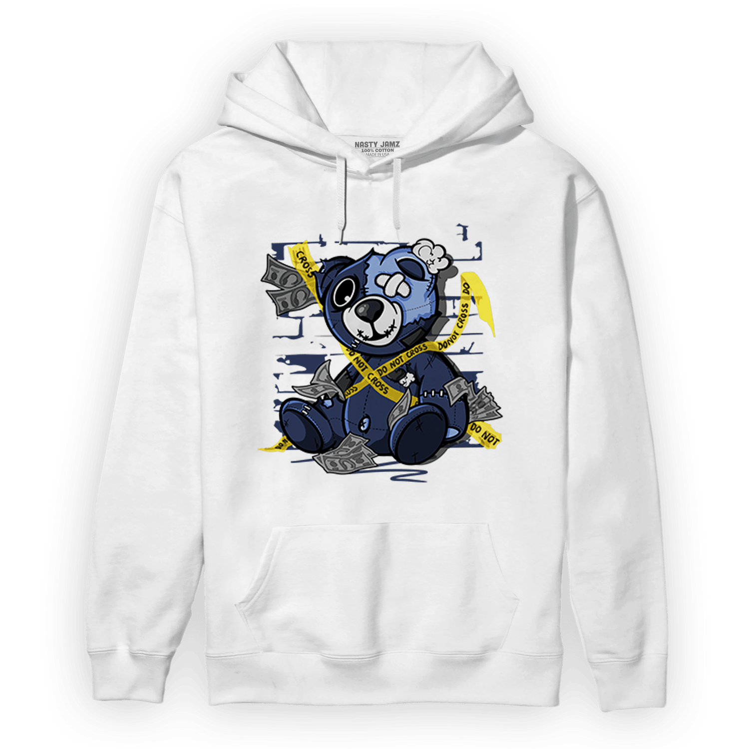 Midnight Navy 5s Hoodie Match Money BER - NastyJamz