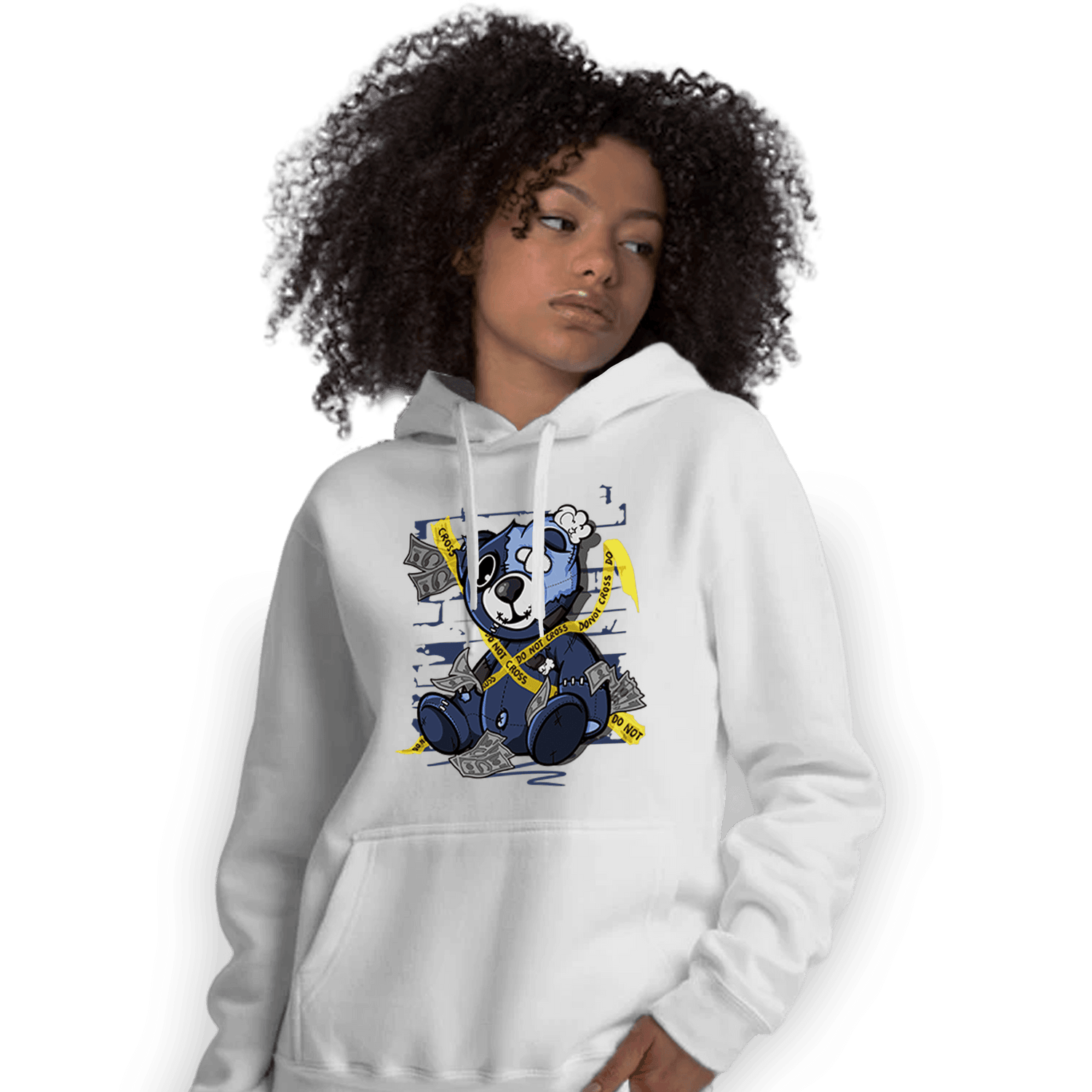 Midnight Navy 5s Hoodie Match Money BER - NastyJamz