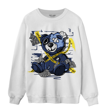 Midnight Navy 5s Sweatshirt Match Money BER - NastyJamz