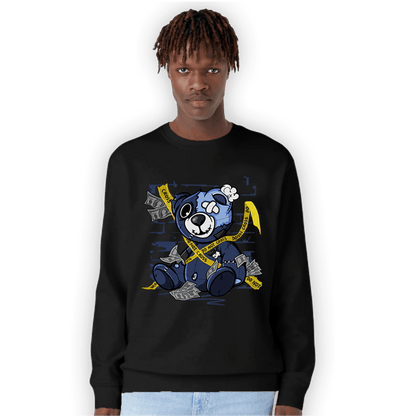 Midnight Navy 5s Sweatshirt Match Money BER - NastyJamz