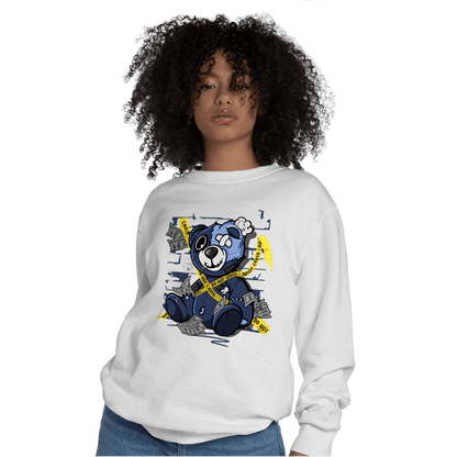 Midnight Navy 5s Sweatshirt Match Money BER - NastyJamz