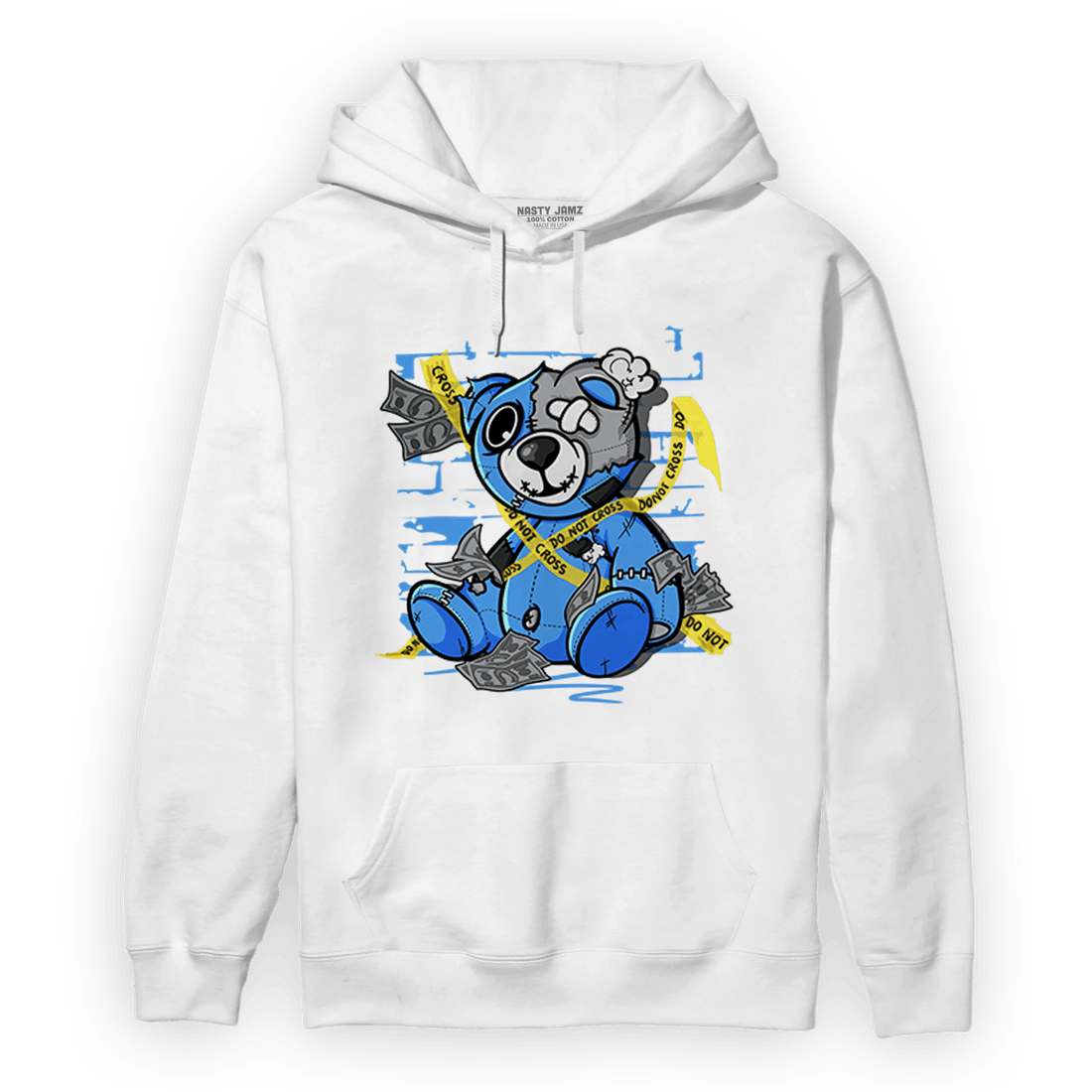 University Blue 5s Hoodie Match Money BER - NastyJamz