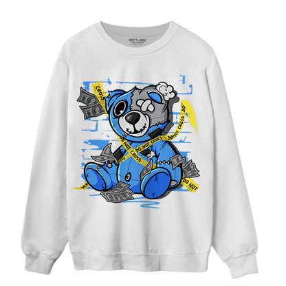 University Blue 5s Sweatshirt Match Money BER - NastyJamz