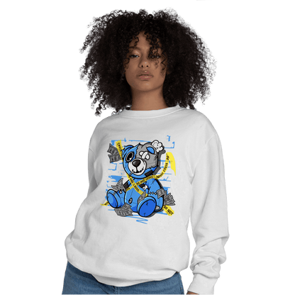 University Blue 5s Sweatshirt Match Money BER - NastyJamz