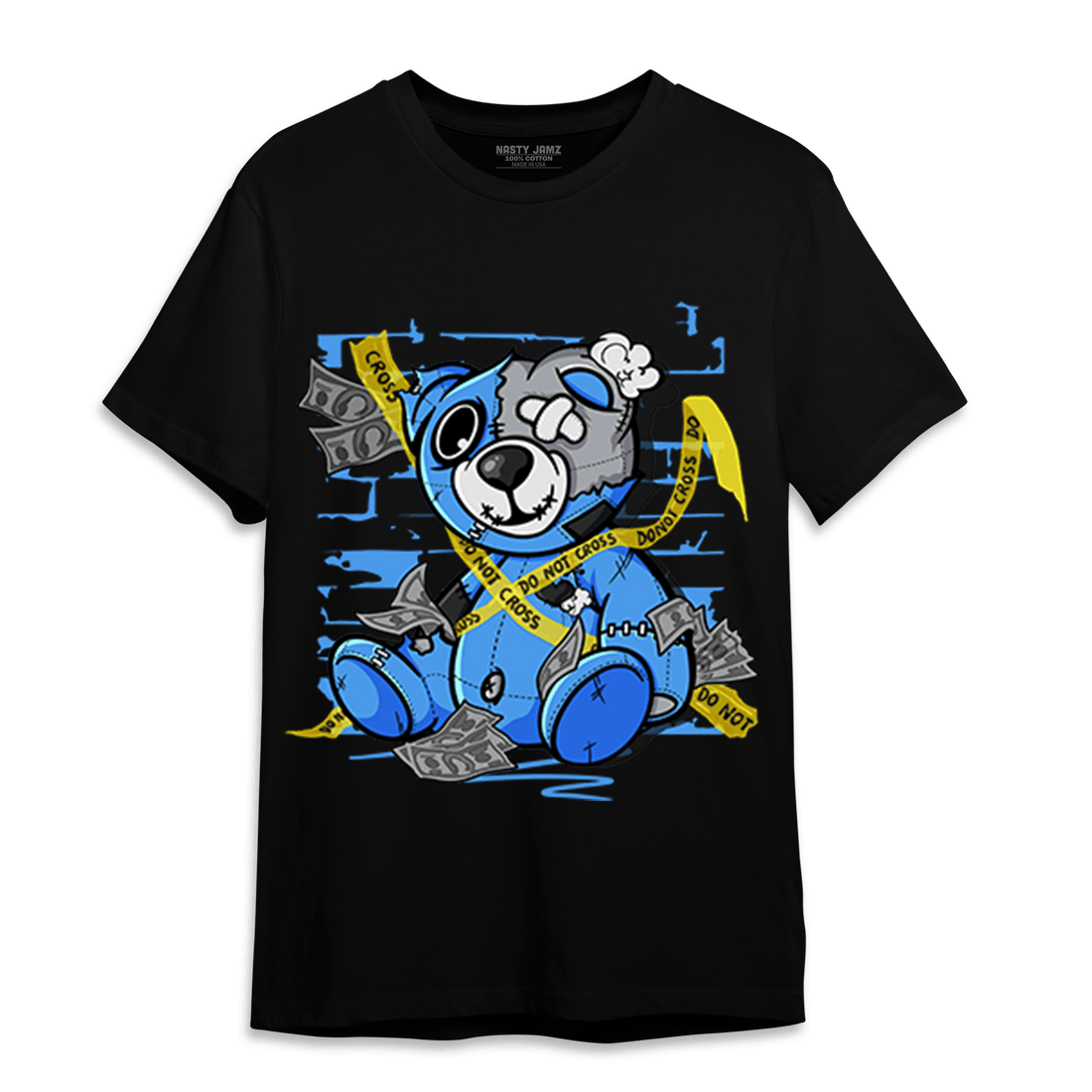 University Blue 5s T Shirt Match Money BER - NastyJamz