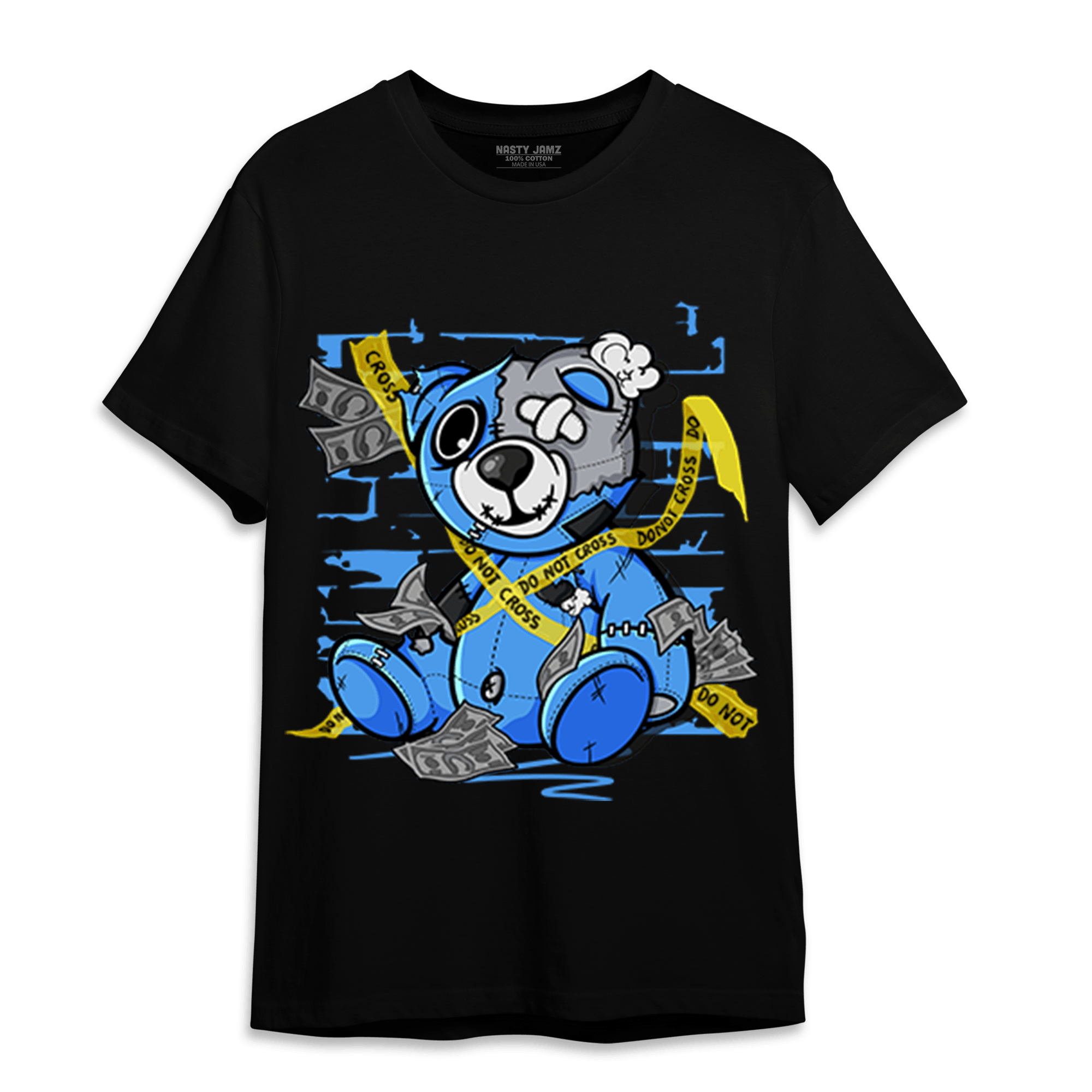 University Blue 5s T Shirt Match Money BER - NastyJamz