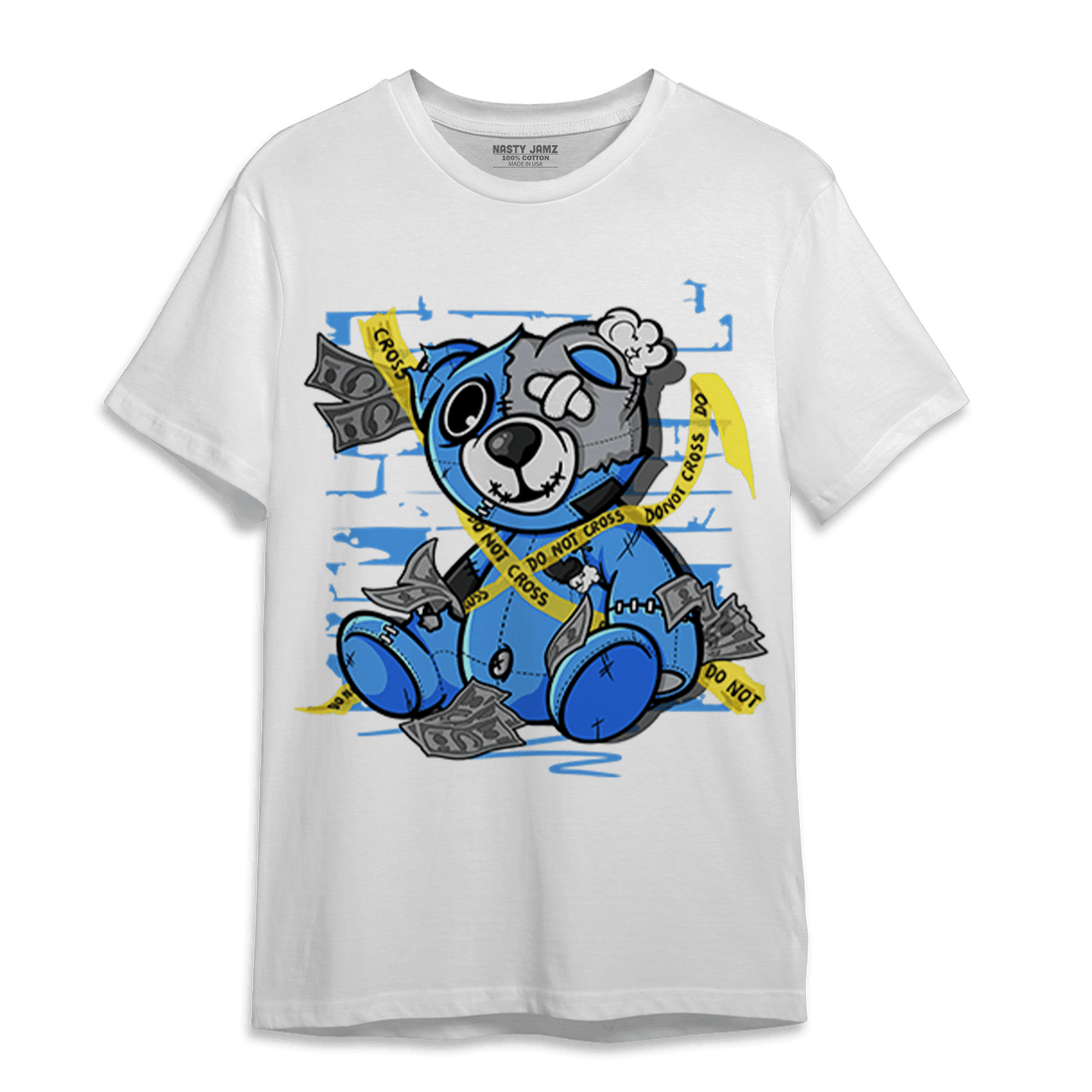 University Blue 5s T Shirt Match Money BER - NastyJamz