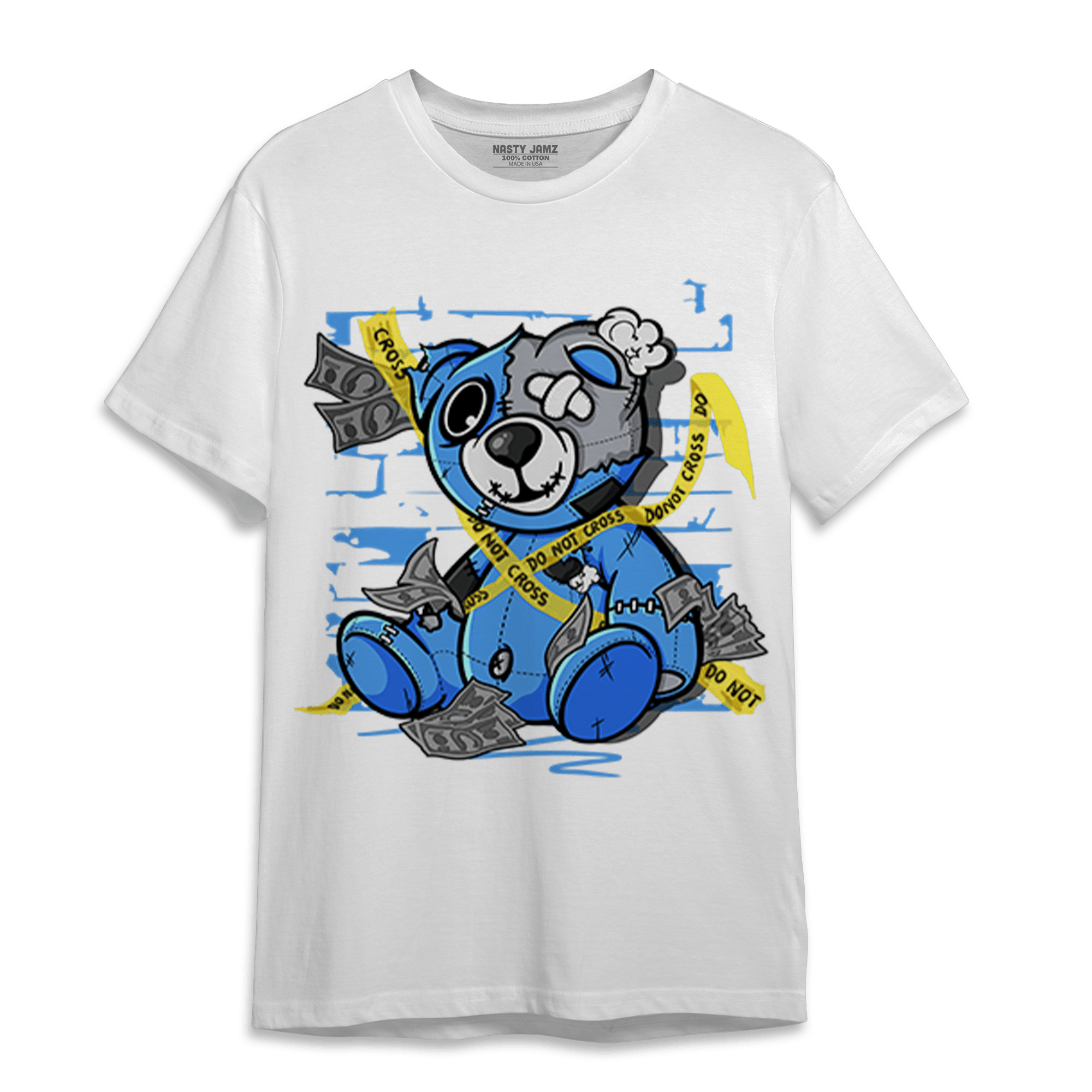 University Blue 5s T Shirt Match Money BER - NastyJamz