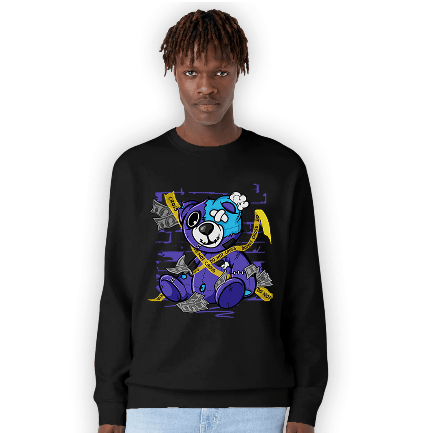 Aqua 6s Sweatshirt Match Money BER - NastyJamz